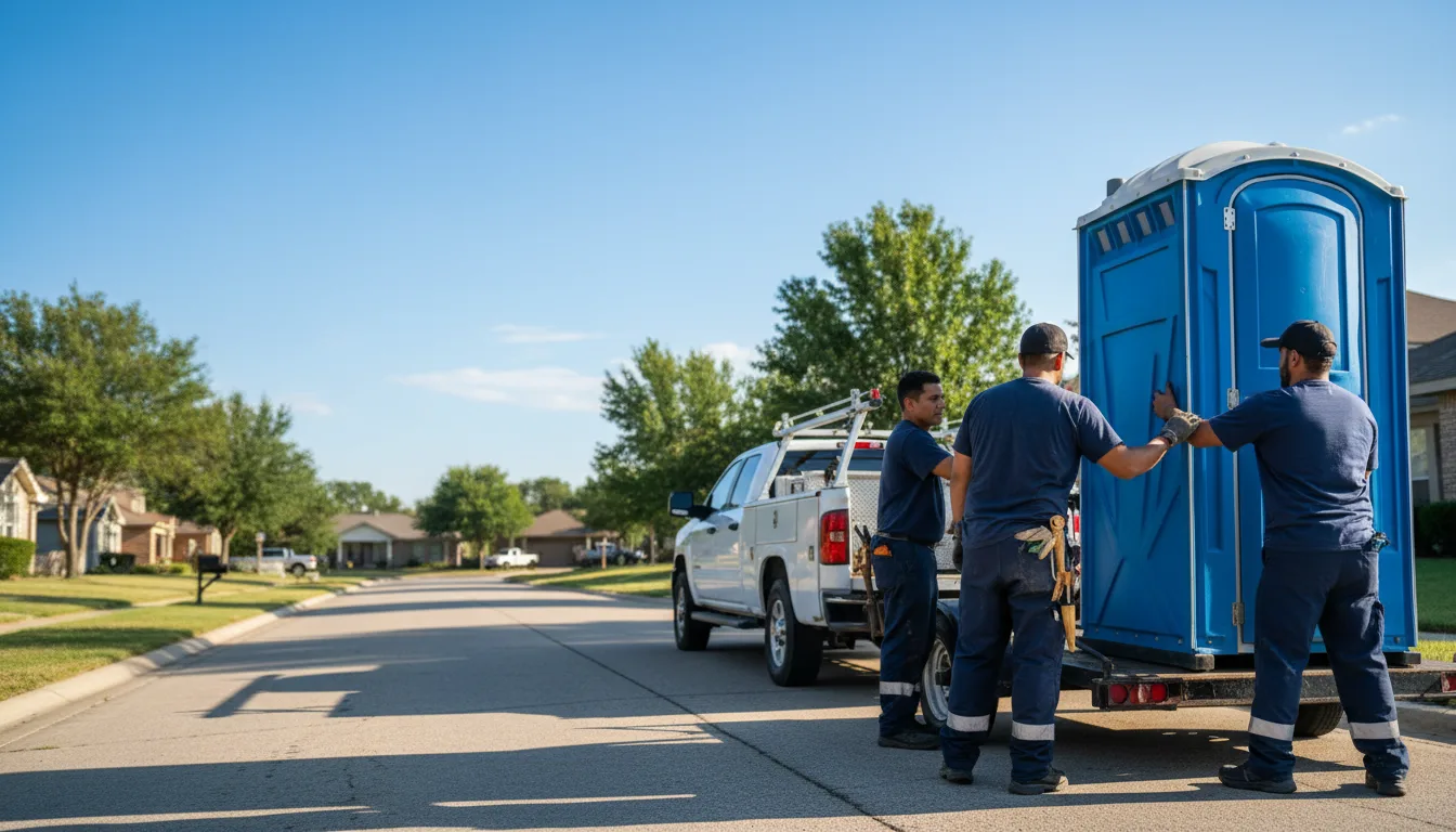 Portable Toilet Rental in Sicklerville, NJ near me